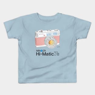 1966 Minolta Hi-Matic 7s Kids T-Shirt